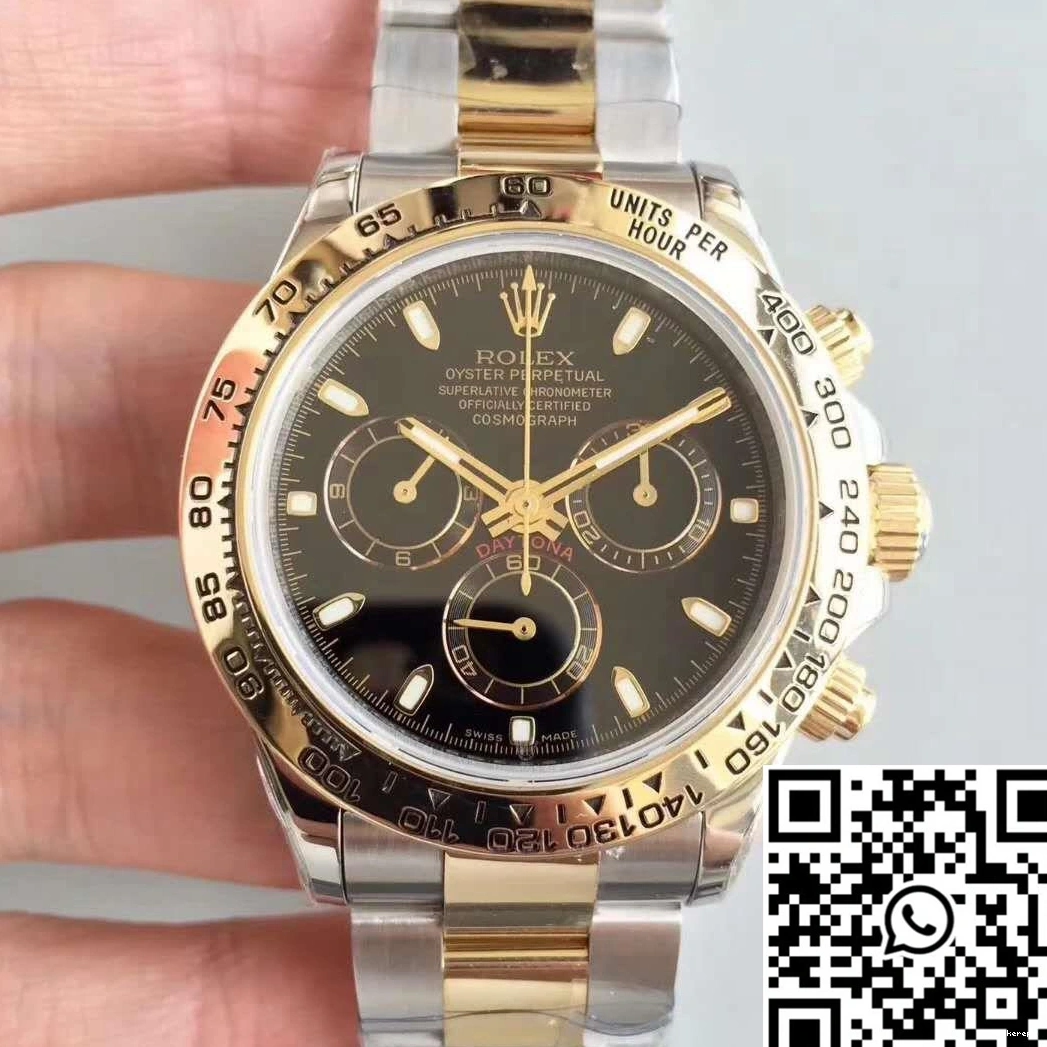 Daytona Cosmograph Dial Rolex Black 116503 0507